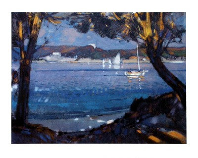 Reveries dans les Iles by Herve Fenouil Wall Art Décor 9 1/2 x 11 3/4 Art Print