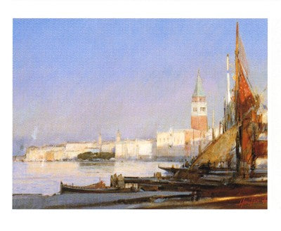 San Marco by Herve Fenouil Wall Art Décor 9 1/2 x 11 3/4 Art Print
