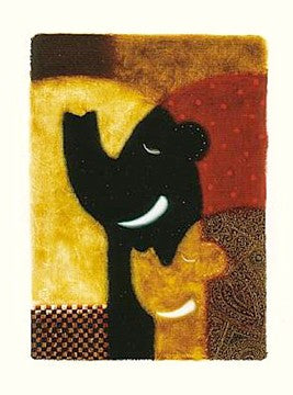 Mother and Child by Govinder Nazran Wall Art Décor 11 3/4 x 9 1/2 Art Print