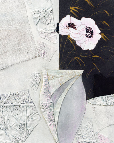 Vaso con Fiori II by Berenice Ricca Wall Art Décor 11 3/4 x 9 1/2 Art Print