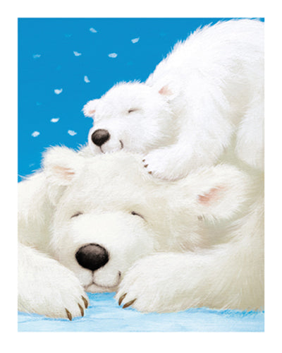 Fluffy Bears II by Alison Edgson Wall Art Décor 11 3/4 x 9 1/2 Art Print