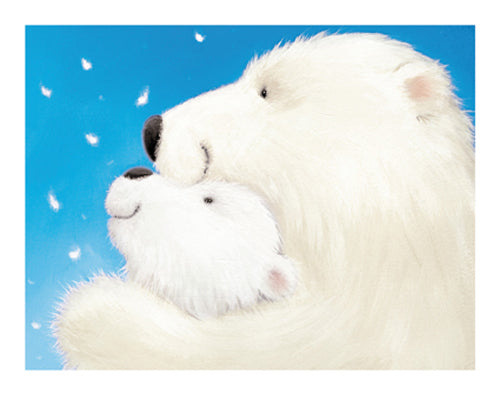Fluffy Bears III by Alison Edgson Wall Art Décor 9 1/2 x 11 3/4 Art Print