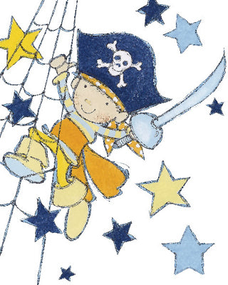 Little Pirate by Annabel Spenceley Wall Art Décor 11 3/4 x 9 1/2 Art Print