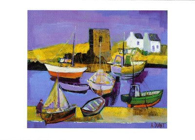 La Lauve a Magagnosc by Andre Duret Wall Art Décor 19 3/4 x 27 1/2 Art Print
