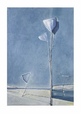 Rhapsody in Blue I by Werner Eick Wall Art Décor 27 1/2 x 19 3/4 Art Print