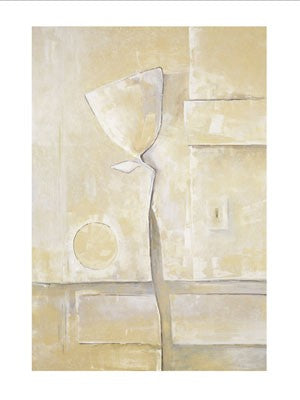 Beige on Beige I by Werner Eick Wall Art Décor 27 1/2 x 19 3/4 Art Print