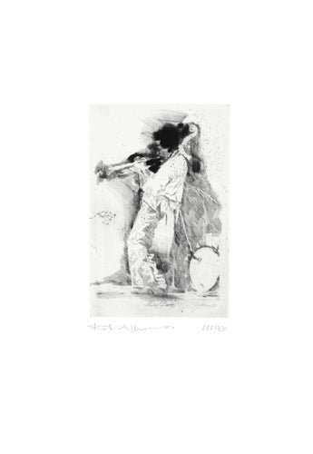Miles Davis by Robiati Maurizio Wall Art Décor 19 ¾ x 13 5/8 Art Print