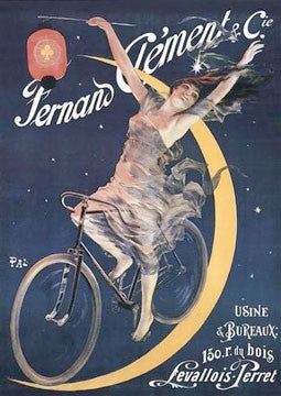 Clement Cycles by Pal - Jean de Paleologue Wall Art Décor 52 x 38 Art Print