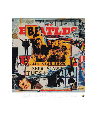The Beatles Anthology 2 by Klaus Voorman Wall Art Décor 26 1/2 x 22 Art Print