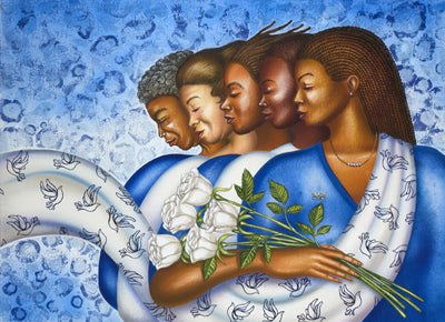 Zetarations Zeta Phi Beta by Larry Poncho Brown Wall Art Décor 22 x 29 Art Print