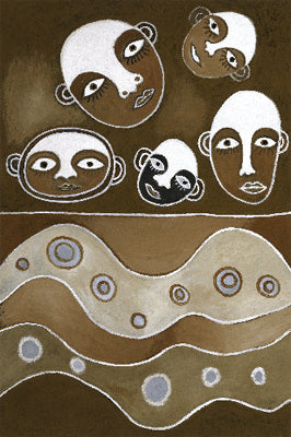 Untitled II by Ephrem Kouakou Wall Art Décor 19 x 13 Art Print