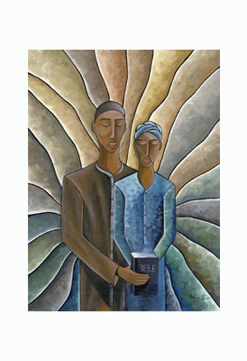 Spiritual Bonding by Nathaniel Barnes Wall Art Décor 19 x 13 Art Print