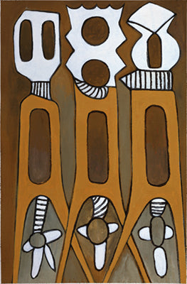 Untitled V by Ephrem Kouakou Wall Art Décor 36 x 24 Art Print