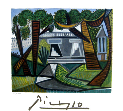 Le Vert Egalant by Pablo Picasso Wall Art Décor 21 1/2 x 26 1/2 Art Print