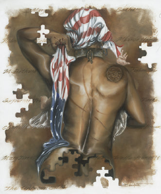 Unknown Soldier Female by Edwin Lester Wall Art Décor 26 x 22 Art Print