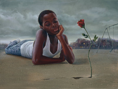 Still I Rise by WAK - Kevin A. Williams Wall Art Décor 24 x 30 image Art Print