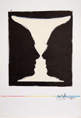 Lithograph Cup 2 Picasso, 1973 by Jasper Johns Wall Art Décor 14 x 10 3/8 Art Print