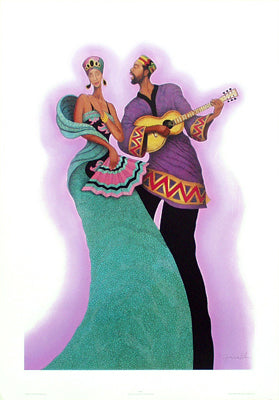 Serenade by Albert Fennell Wall Art Décor 33 x 23 Art Print