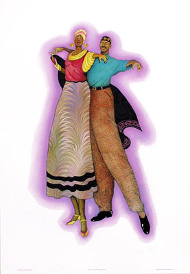 Duet by Albert Fennell Wall Art Décor 33 x 23 Art Print
