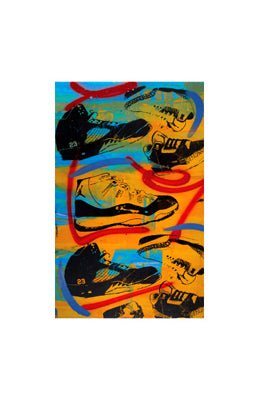 Jordans by Bobby Hill Wall Art Décor 17 x 11 Art Print