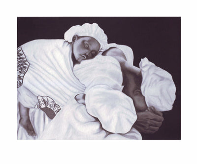Mother and Child by Anthony Jordan Wall Art Décor 14 x 17 Art Print
