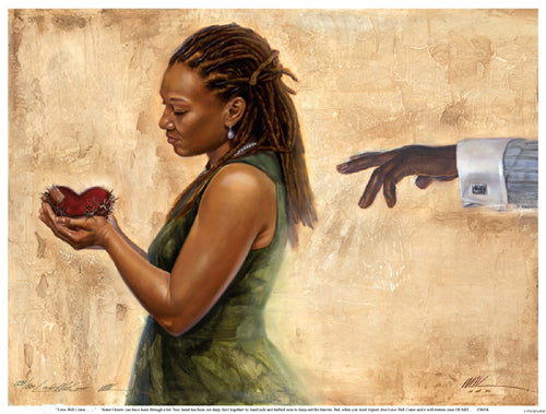 Love Will Come by WAK - Kevin A. Williams Wall Art Décor 25 x 33 Art Print