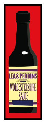 Worcestershire Sauce by Clifford Faust Wall Art Décor 22 1/2 x 8 1/2 Art Print