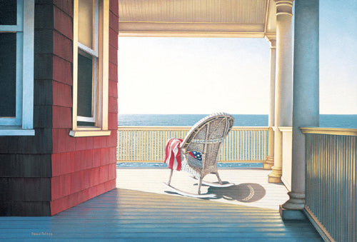 American Coast by Daniel Pollera Wall Art Décor 22 ¼ x 28 Art Print