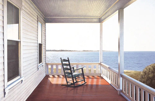 Island Rocker by Daniel Pollera Wall Art Décor 22 ¼ x 29 ¾ Art Print