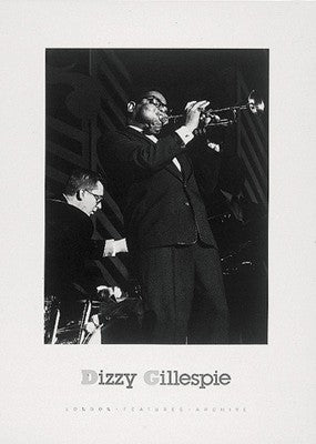 Dizzy Gillespie by Anon Wall Art Décor 27 1/2 x 19 3/4 Art Print