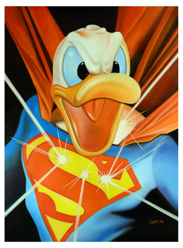 Duck of Steel by Michael Loeb Wall Art Décor 20 x 14 Art Print