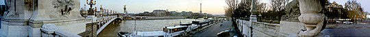Pont Alexandre III, Paris by Pierre Hebert Wall Art Décor 5 1/8 x 39 3/4 Art Print