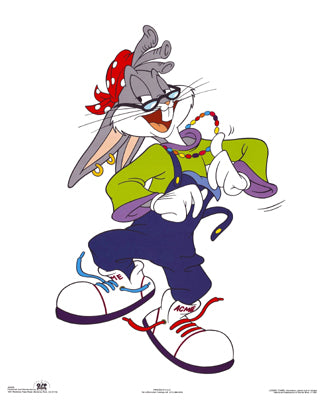 Bugs Bunny: Dancing by Looney Tunes Wall Art Décor 20 x 16 Art Print