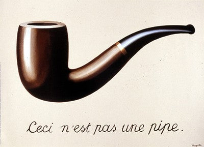 Le Trahison des Images, 1929 small by Rene Magritte Wall Art Décor 8 1/4 x 11 3/4 Art Print