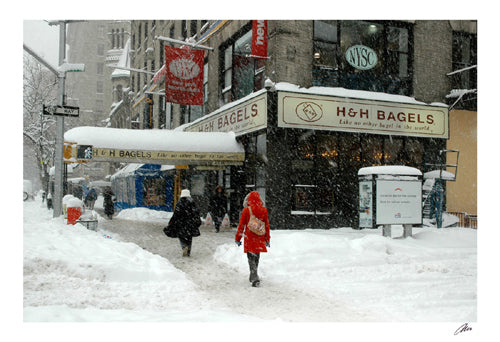 H & H Bagels by Igor Maloratsky Wall Art Décor 13 x 19 Art Print