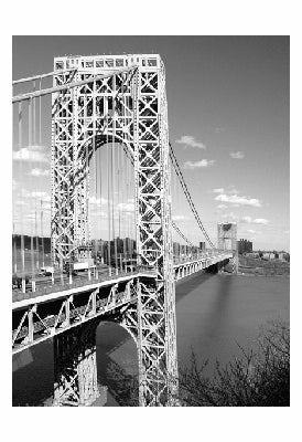 George Washington Bridge by Igor Maloratsky Wall Art Décor 19 x 13 Art Print