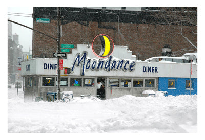 Moondance Diner by Igor Maloratsky Wall Art Décor 13 x 19 Art Print