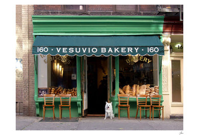 Vesuvio Bakery, Summer by Igor Maloratsky Wall Art Décor 13 x 19 Art Print