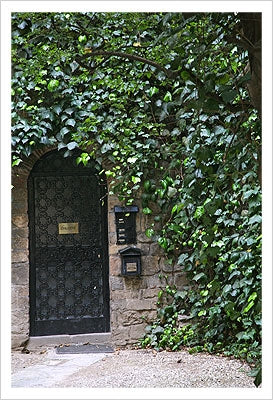 Little Black Door by Igor Maloratsky Wall Art Décor 19 x 13 Art Print