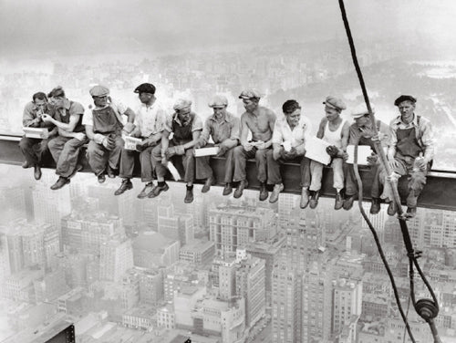 Rockefeller Center, 1932 by Bettmann Archive Wall Art Décor 18 x 24 Art Print
