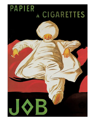 Papier a Cigarettes - Job, 1912 by Leonetto Cappiello Wall Art Décor 14 x 11 Art Print