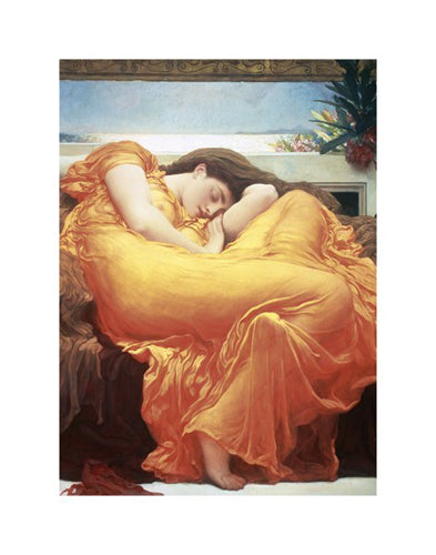 Flaming June by Frederic Lord Leighton Wall Art Décor 14 x 11 Art Print