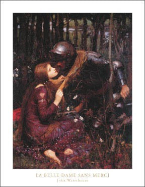 La Belle Dame Sans Merci by John William Waterhouse Wall Art Décor 14 x 11 Art Print