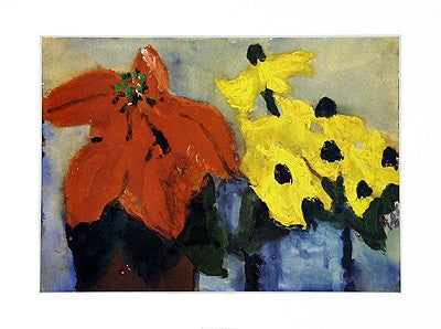 Rudbeckias by Klaus Fussmann Wall Art Décor 23 1/2 x 32 1/2 Art Print