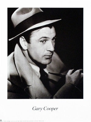 Gary Cooper by Kobal Collection Wall Art Décor 15 3/4 x 11 3/4 Art Print