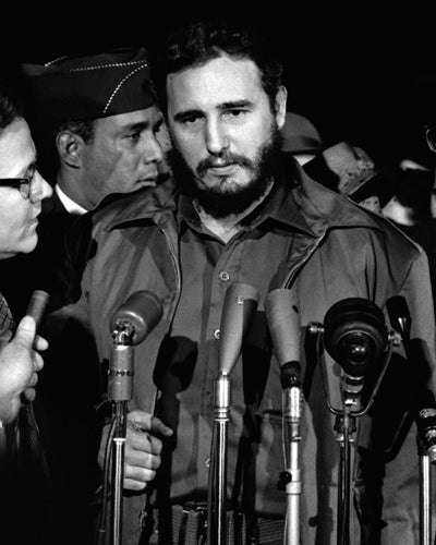 Fidel Castro, Washington DC, 1959 by McMahan Photo Archive Wall Art Décor 10 x 8 Art Print