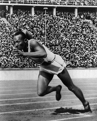 Jesse Owens, Berlin Olympics, 1936 by McMahan Photo Archive Wall Art Décor 10 x 8 Art Print