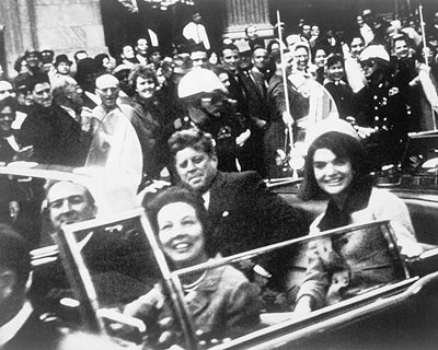 President John F. Kennedy in Dallas, TX, November 22, 1963 by McMahan Photo Archive Wall Art Décor 8 x 10 Art Print
