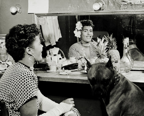 Billie Holiday Mister - Iconic Jazz Legend & Her Beloved Dog 1946