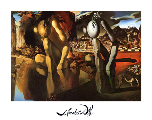 Metamorphosis of Narcissus by Salvador Dalí - Iconic Surrealist Wall Art Décor